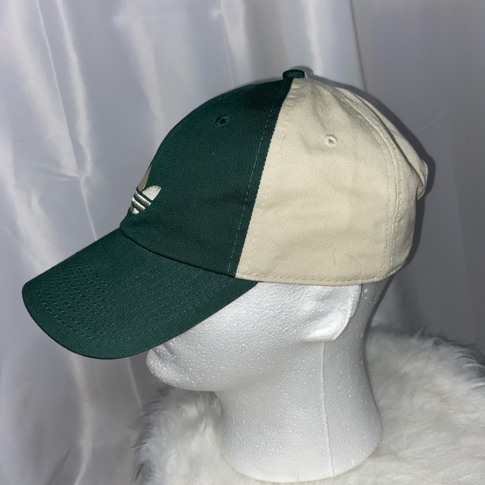 Adidas Ball Cap with adjustable strap green & Beige One size fits all - Picture 2 of 9